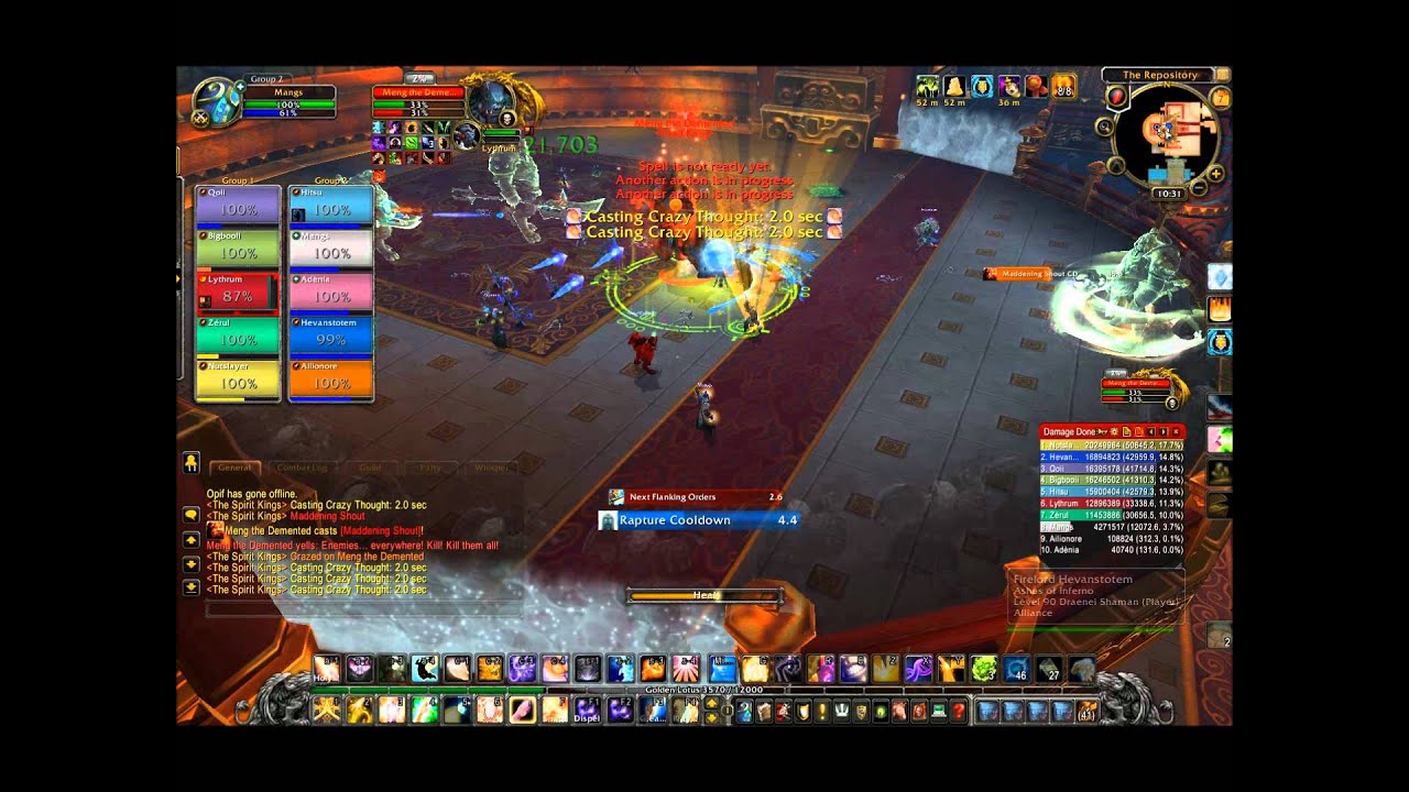 Ashes of Inferno vs The Spirit Kings