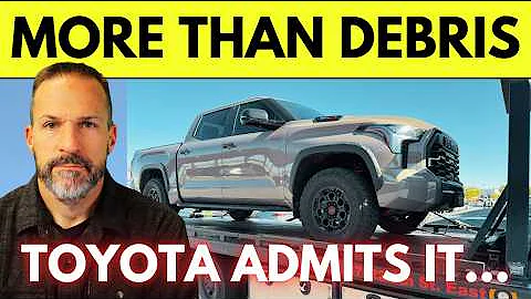 Toyota Finally ADMITS It! The Tundra Engine Problem Wasn’t Just ‘Debris’…