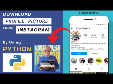 Download Profile Picture from Instagram By Using Python | Mini - Project