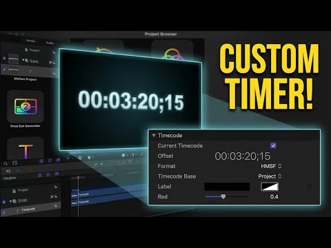 Apple Motion: Make Custom Timers Fast