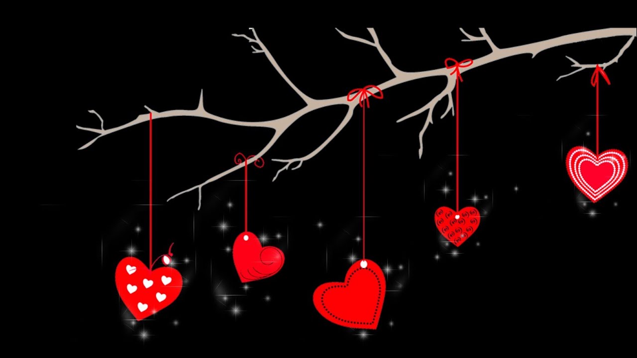 Hanging heart black screen effect blinking heart black screen black screen heart effects