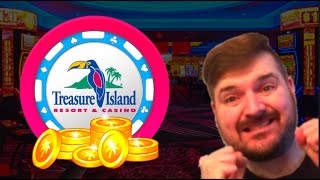 BEST GAMBLING DAY At Treasure Island Casino! screenshot 4