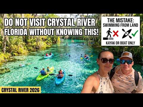DO NOT Visit Crystal River Florida Without Knowing THIS
