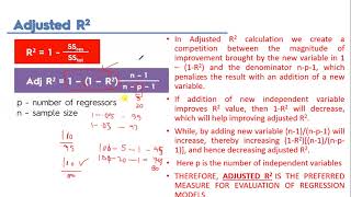 Lecture 10 R Squared and Adj Squared