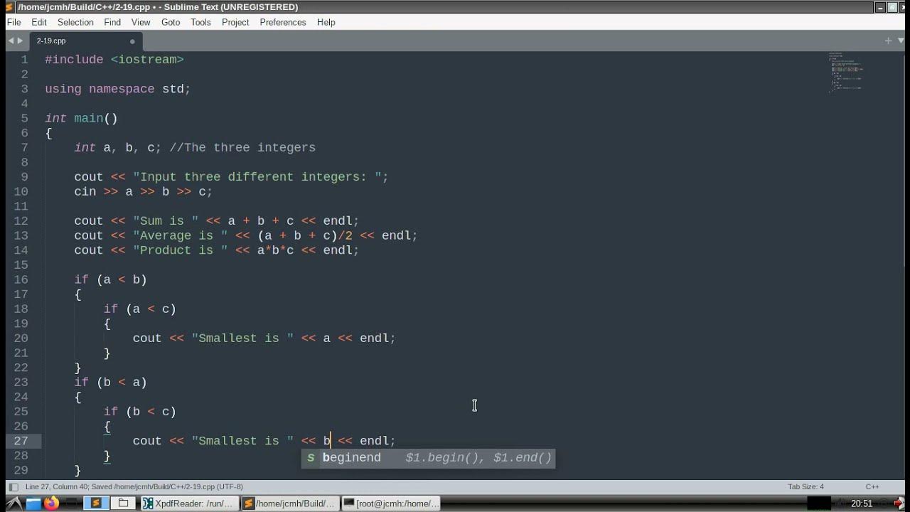 C++ How to Program, 9/E (Deitel & Deitel) - exercise 2.19 - YouTube