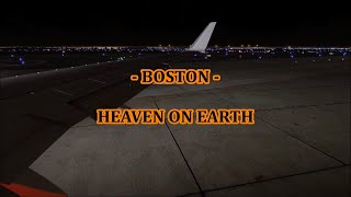 Boston - &quot;Heaven On Earth&quot; HQ/With Onscreen Lyrics!