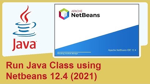 How to Run Java Class using Netbeans 12.4