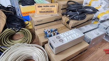 siêu phẩm ổ cắm lọc nguồn nâng cấp lõi lọc mỹ 3 tầng lọc , dây loa bạc pháp real lõi to 6mm ,dây sub