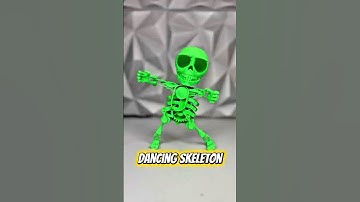 Printing Dancing Skeleton 😂✌🏻 #dancing #skeleton #toy #dancingtoy #halloween #3dprinting