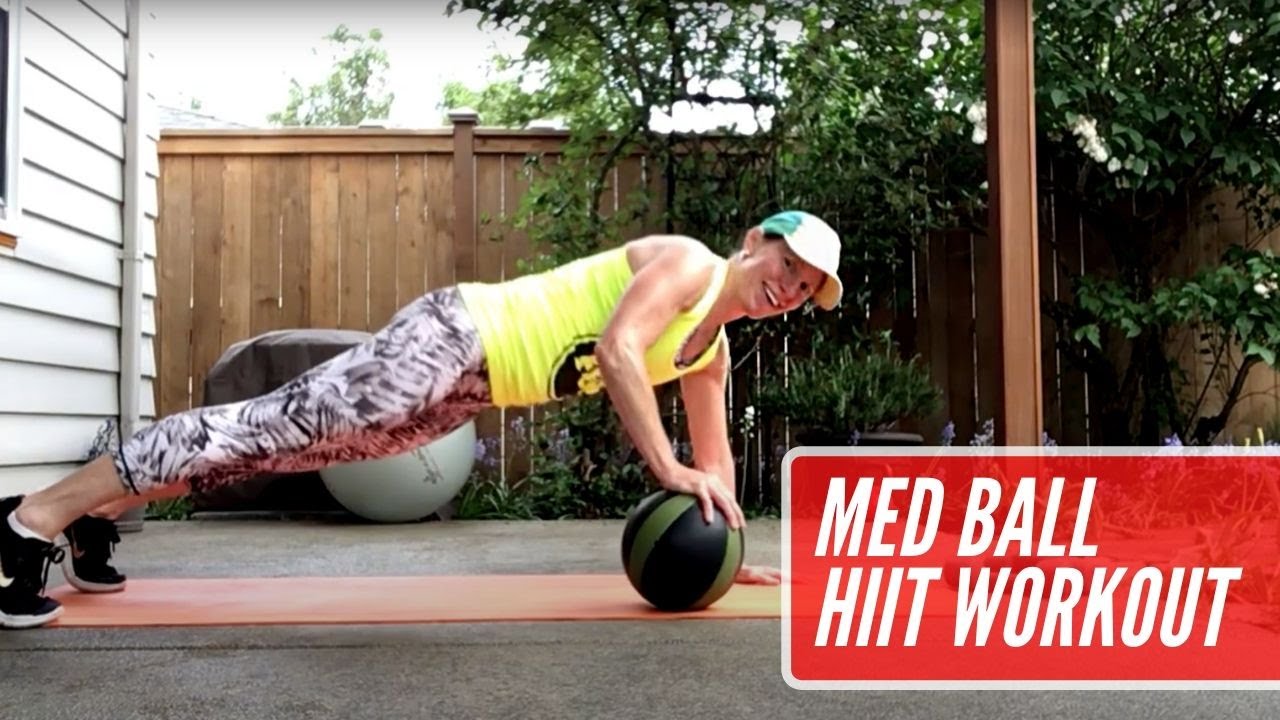 Alicia’s 20 Minute HIIT Medicine Ball Workout YouTube