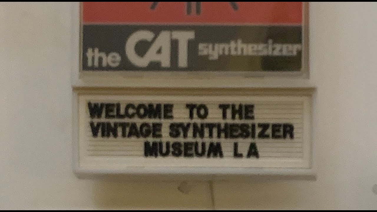 Vintage Synthesizer Museum - LA