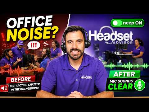 David testing neep in a noisy open office