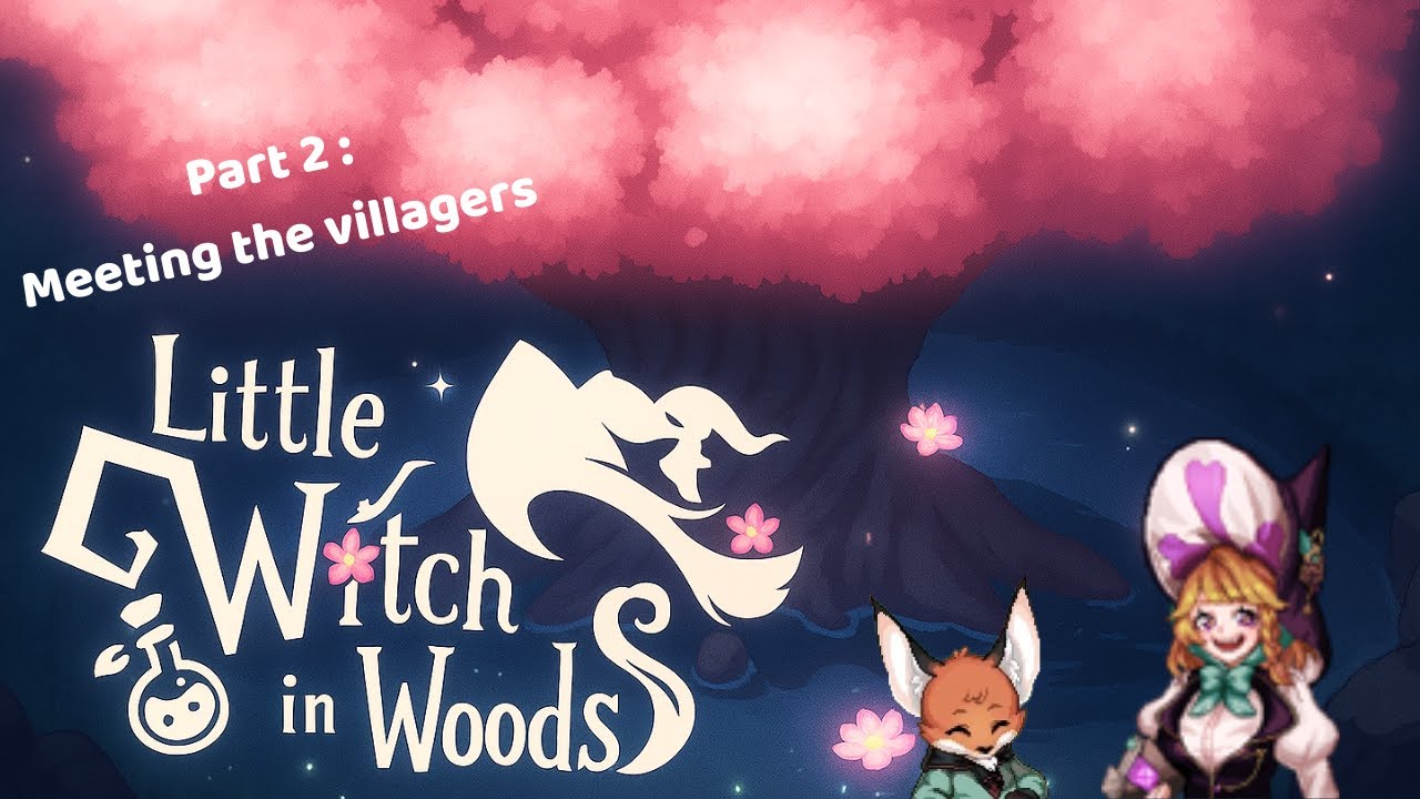 Little Witch in the Woods 🌿 | Part 2 – Prickly Vines & Village Adventures | Cozy ASMR Game 🍂