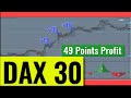 49 Points Profit DAX 30 London Session Day Trading Review | Ep #42