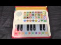【おもちゃ】0~2歳対象！「ピカピカひかるピアノ」　Toy Pikapika Light Piano