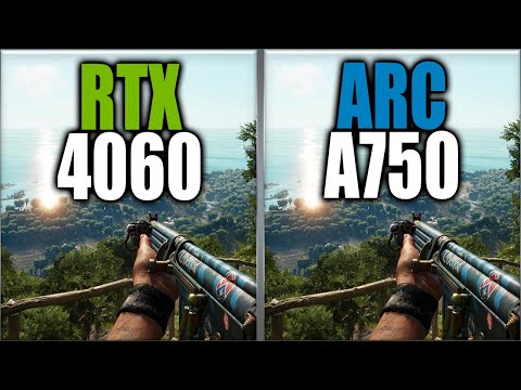 RTX 4060 vs ARC A750 Benchmarks