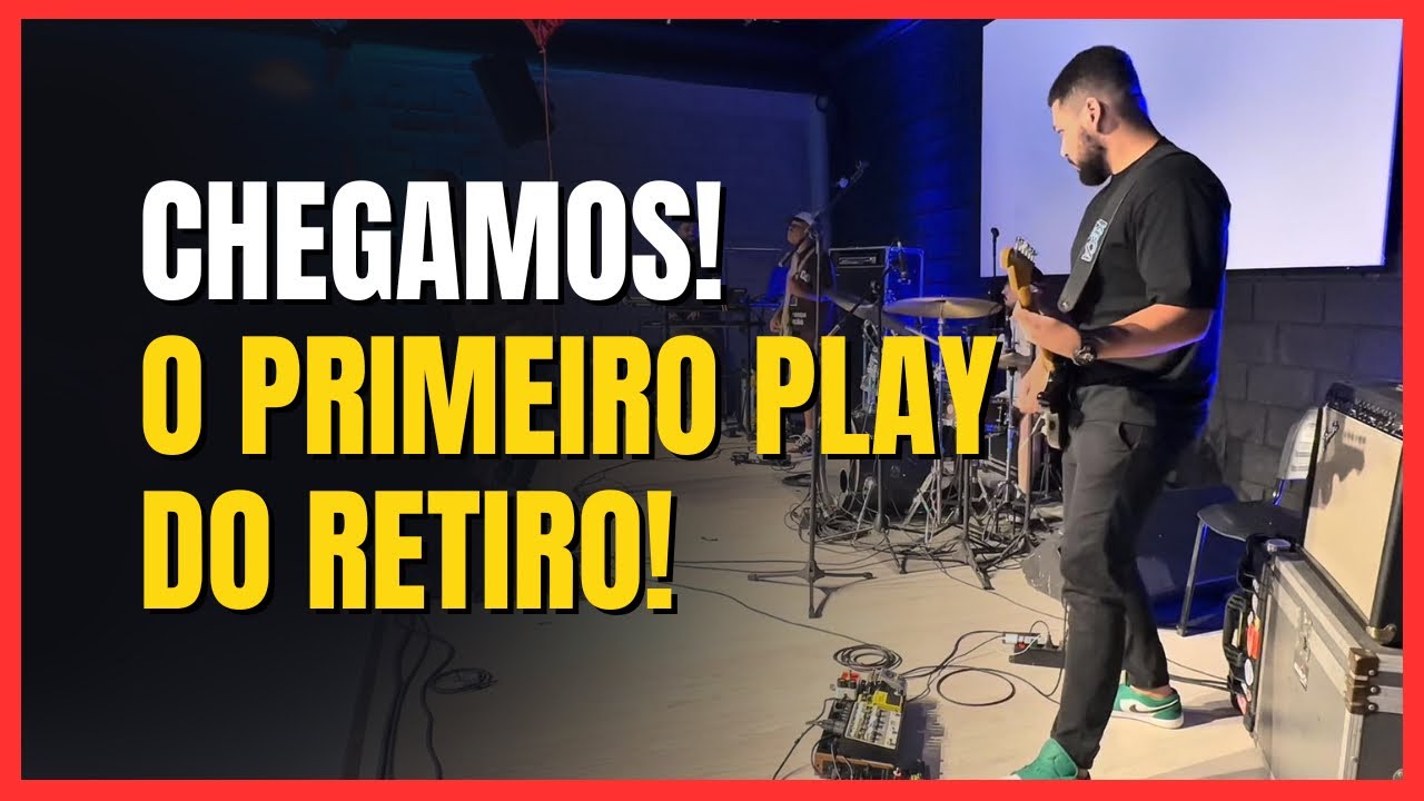 Primeiro RETIRO de 2026 // Play bem CARACTERÍSTICO || Guitar Cam
