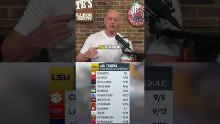 LSU's schedule is INTERESTING 👀