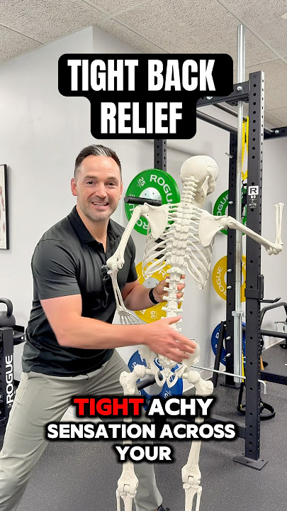 Tight Lower Back While Standing!? TRY THIS!! #lowerbackpain #backpainrelief #orangecounty