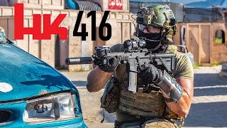 HK416 Airsoft Gameplay at 