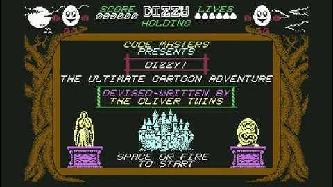 Dizzy Title Music for the Commodore 64