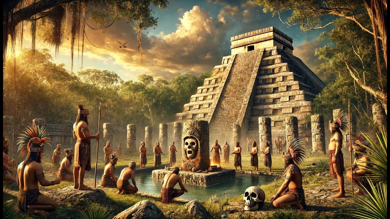 At Chichén Itzá, the act of ritual sacrifice was an integral part of ...