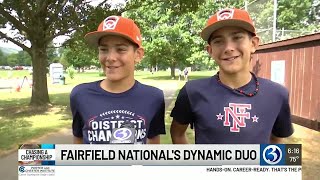Fairfield National's dynamic duo propelling run in Little League World Series