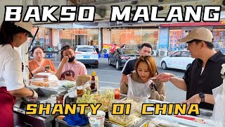 SELLING COMPLETE MALANG MEATBALLS IN CHINA, THE DELICIOUS TASTE MAKES CUSTOMERS COMFORTABLE 🤩