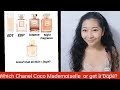 Which Chanel Coco Mademoiselle to get? or maybe get a dupe?