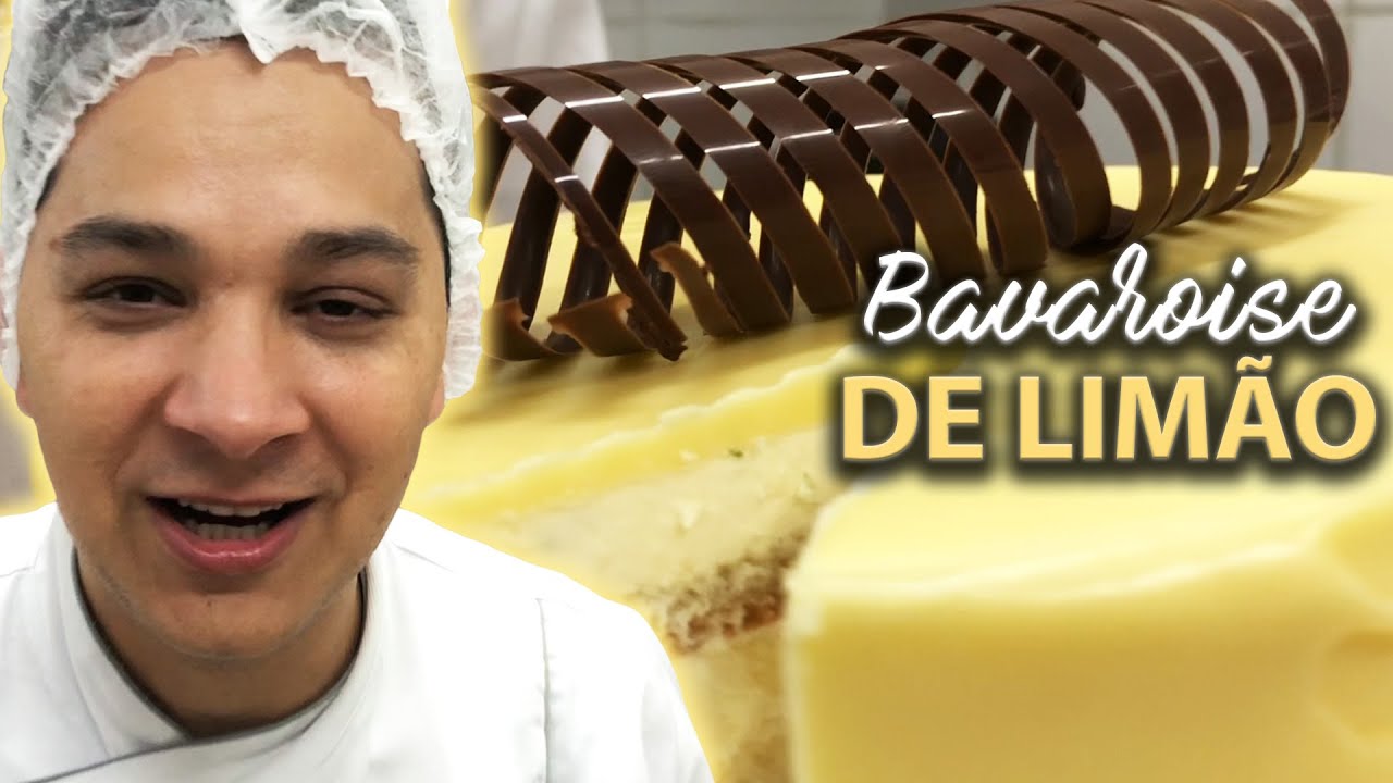 BAVAROISE DE LIMÃO - A Melhor Torta Mousse de Limão! | Chef Marcos Aurélio