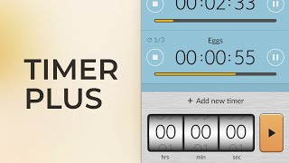 Timer Plus with Stopwatch screenshot 1