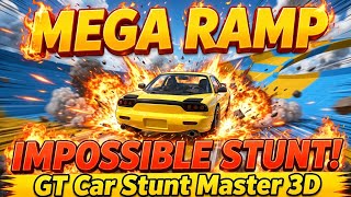 Impossible GT Car Stunt Master 3D - Mega Ramp Car Stunts 2026 | Red Car vs Blue Car screenshot 3