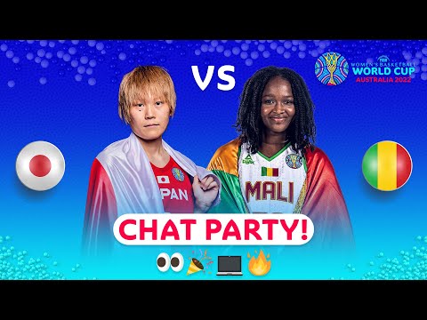 Japan v Mali -  Chat Party | ⚡🏀 #FIBAWWC