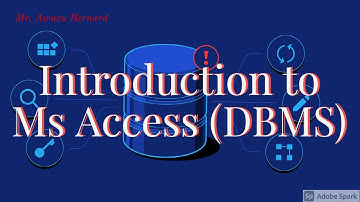 Introduction to Databases MS Access