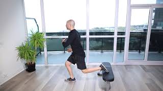 Body Weight Rear Foot Elevated Split Squat