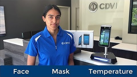 FTC-1000 Facial Recognition Temperature Scanner - USA