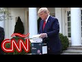 Trump presenta prueba de covid-19 de “cinco minutos”