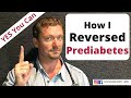 How I Reversed My PreDiabetes & You Can Too