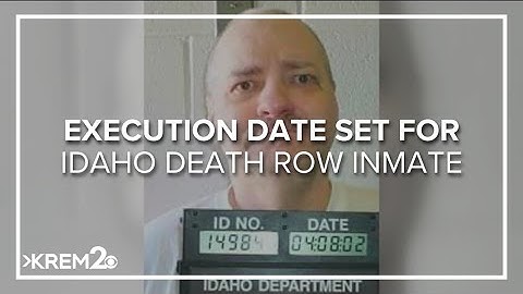 Execution date set for Idaho