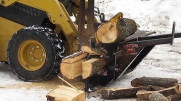 Firewood Processor - Halverson HWP-140 with Adjustable Splitter Head