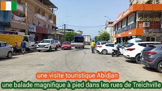 promenade Abidjan - une visite touristique dans les rues de la commune de Treichville