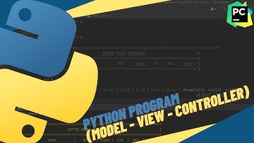 Tutorial - Membuat program dengan menggunakan MVC ( Python )