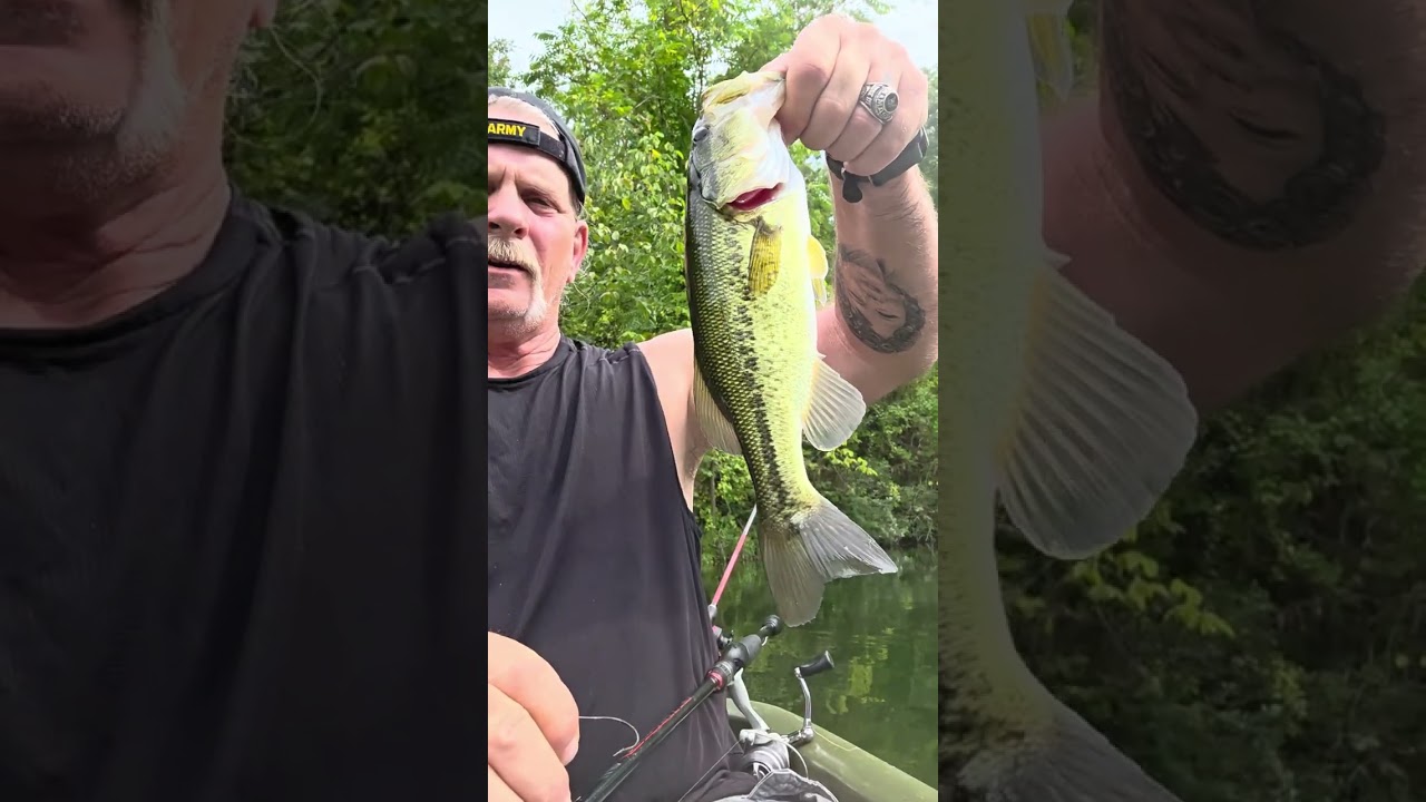 GETTING OUT FOR SOME BASS FISHING IN THE KAYAK #kayakfishing #countrylivin#bassfishing