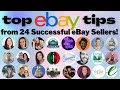 INCREASE EBAY SALES With These eBay Tips from 24 eBay Sellers! Grow Your eBay Business Today!