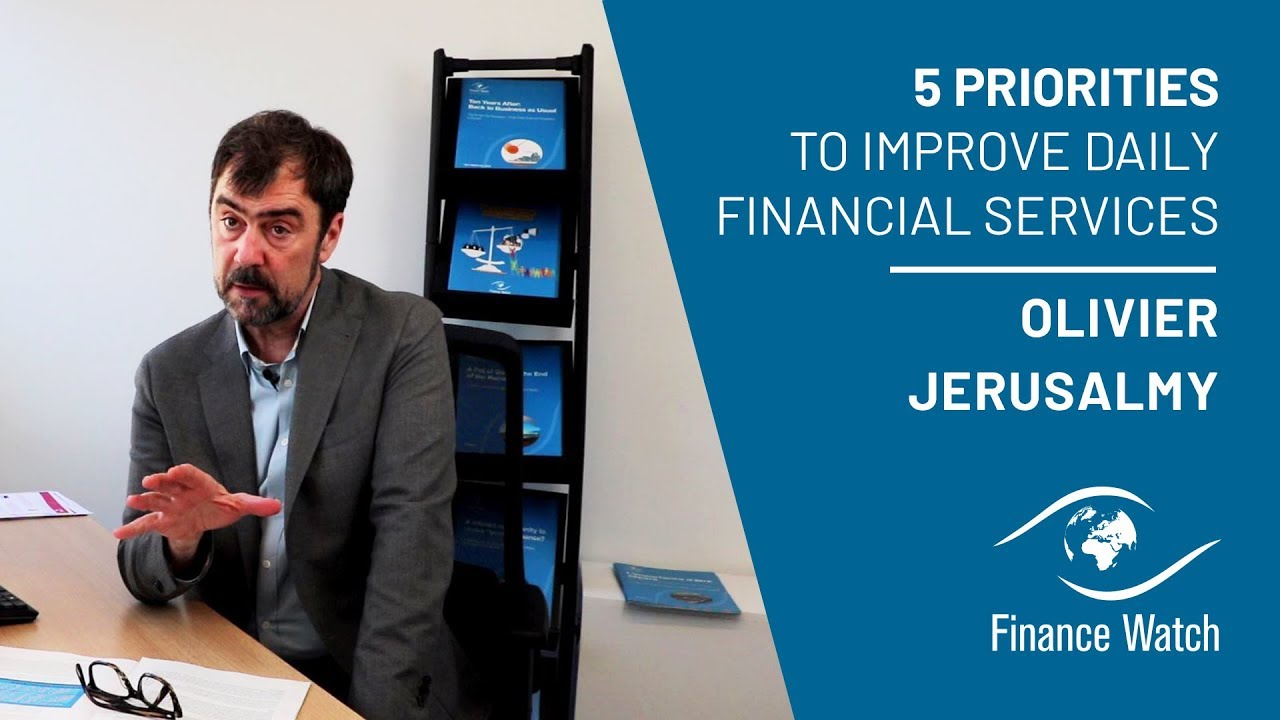 5 priorities to improve our daily financial services