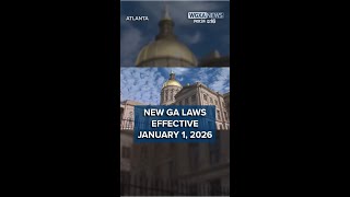 New Georgia Laws effective January 2026
