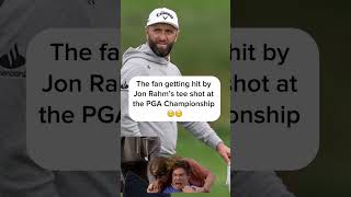 Ouch!! That had to hurt 🤕🤕 #pgachampionship #golf #pgatour #jonrahm #pga #baddrivers
