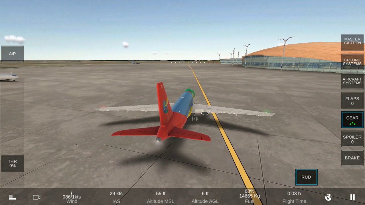 Real Flight Simulator Short Haul Flight Part 4 - Destination arrived 