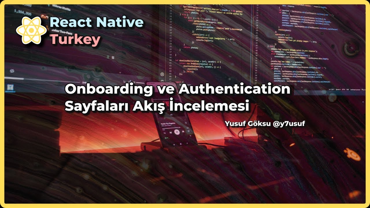 React Native ve AWS Amplify - Onboarding ve Authentication Sayfaları ...