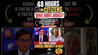 Why Do Judges Get To resign While Citizens Go To Jail  Harish Salve  harishsalve shorts